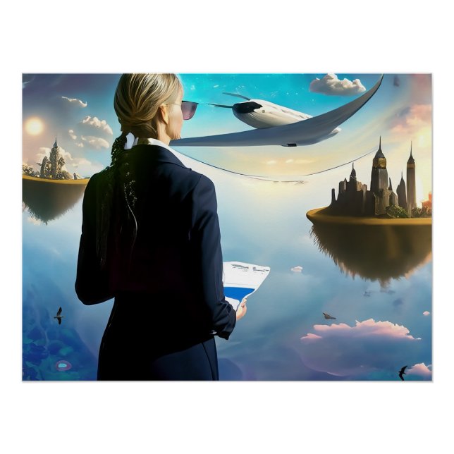 Poster Ciels inconnus (Devant)