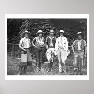 Poster Cinq femmes au ranch des mecs