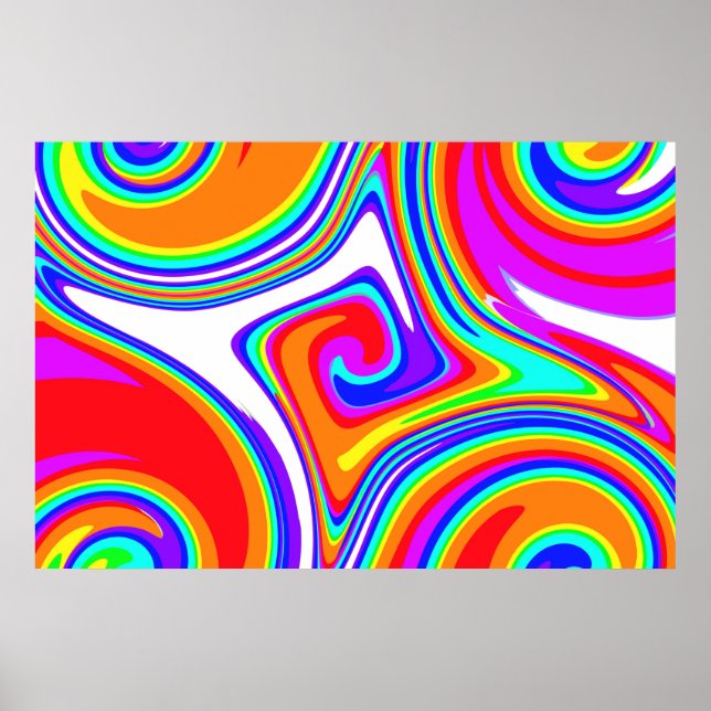 Poster Cinq torrents de couleurs (Devant)