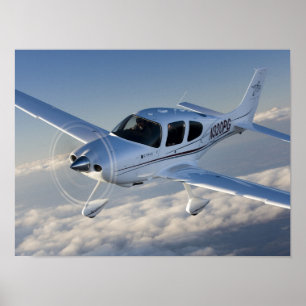 Poster Cirrus au-dessus des nuages