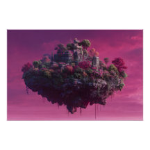 Citadelle du ciel à la floraison rose
