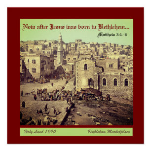 Poster Citation chrétienne Jésus Photo vintage Terre Sain