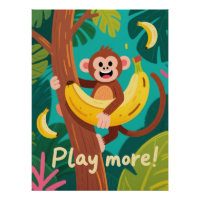 Citation de banane de singe joueur Ar