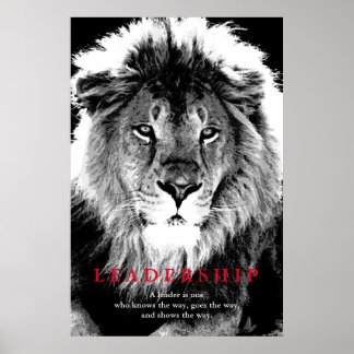 Poster Citation de leadership motivationnel