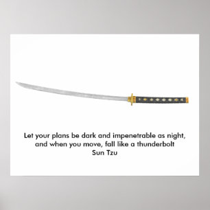 Poster Citation de Sun Tzu