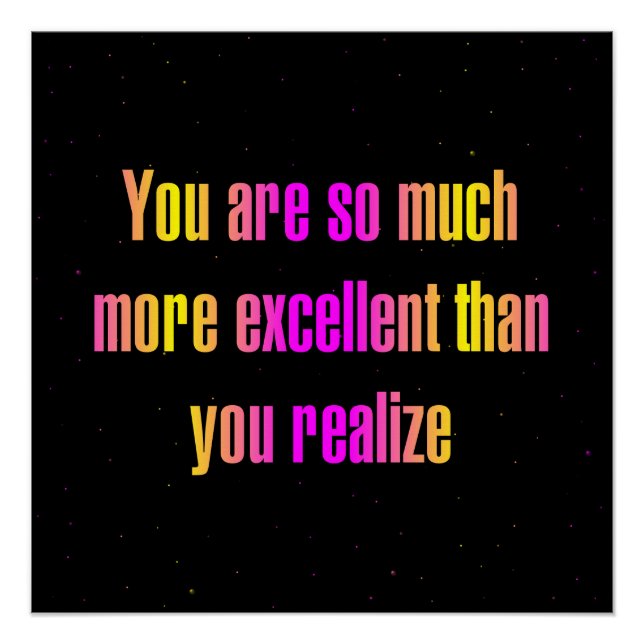 Poster Citation d'encouragement # 286 (Devant)