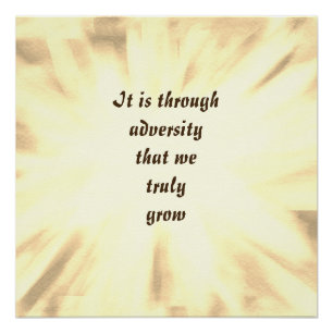 Poster Citation encourageante