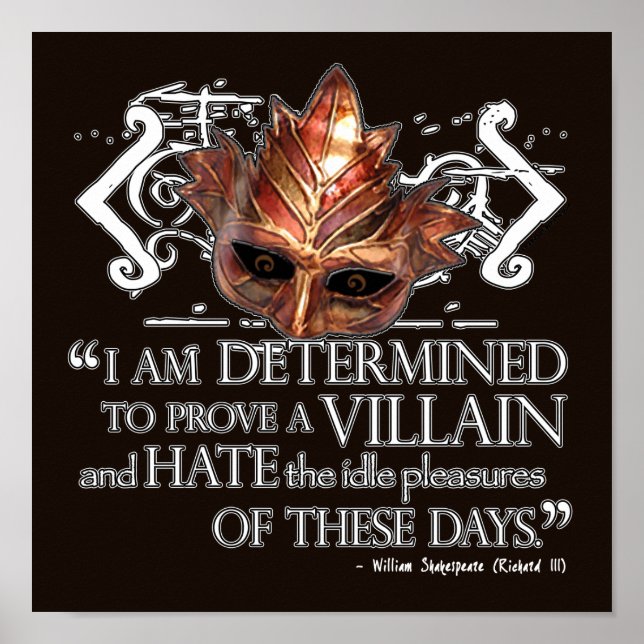 Poster Citation Richard III (Devant)