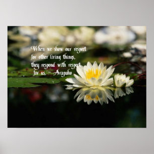 Poster Citations amérindiennes