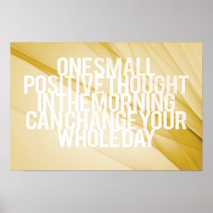 Poster Citations inspirées et de motivation