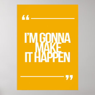 Poster Citations inspirées et de motivation