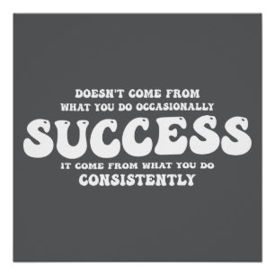 Poster Citations Motivationnelles Cohérence Provoque Succ