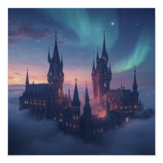 Poster Cité des Nuages de Lumière (Devant)