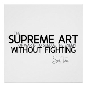 Poster CITES : Sun Tzu - Art Suprême