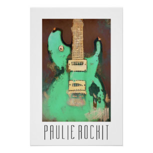 Poster Cithara Viridis et Mala Chordis Praedita