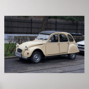 Poster Citroën 2 CV