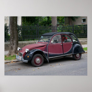 Poster Citroen 2 CV Charleston