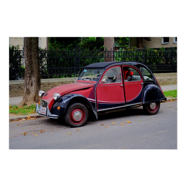 Poster Citroen 2 CV Charleston (Devant)