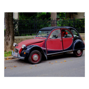Poster Citroen 2 CV Charleston