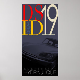 Poster Citroen DS