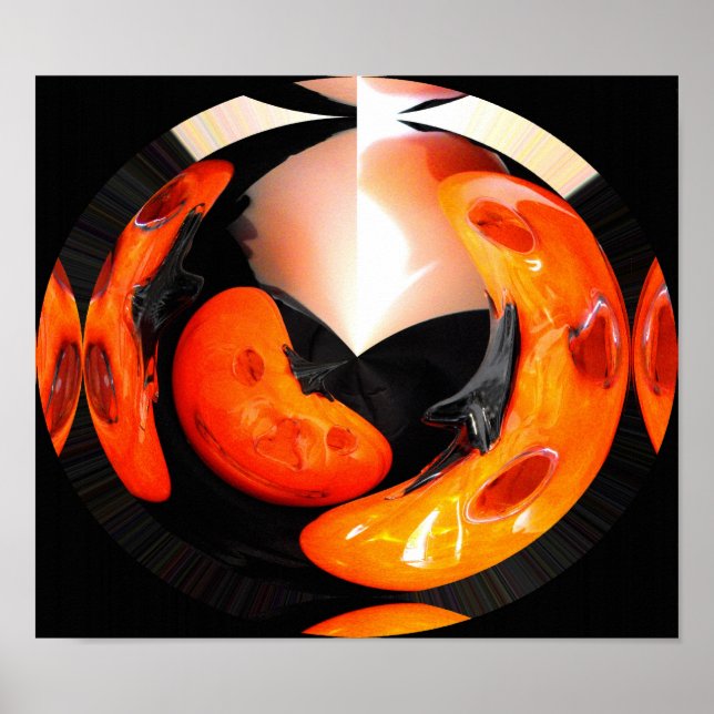 Poster Citrouille (Devant)