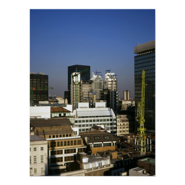 Poster City de Londres dans les années 1990 (Devant)