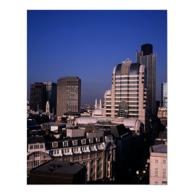 Poster City of London Skyline (Devant)