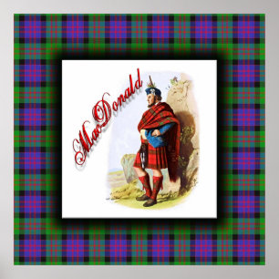 Poster Clan MacDonald Scottish Dream
