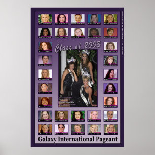 Poster Classe de reconstitution historique de galaxie de