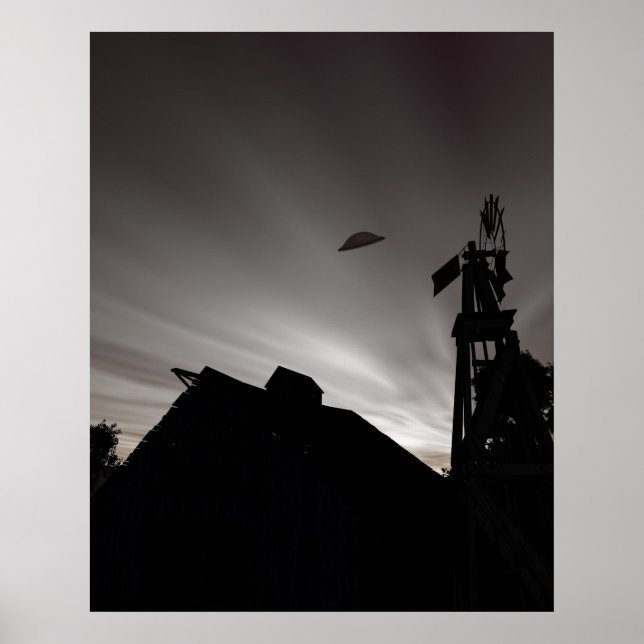 Poster Classic Domed Saucer 2 (Devant)