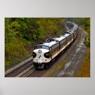 Poster Classic train