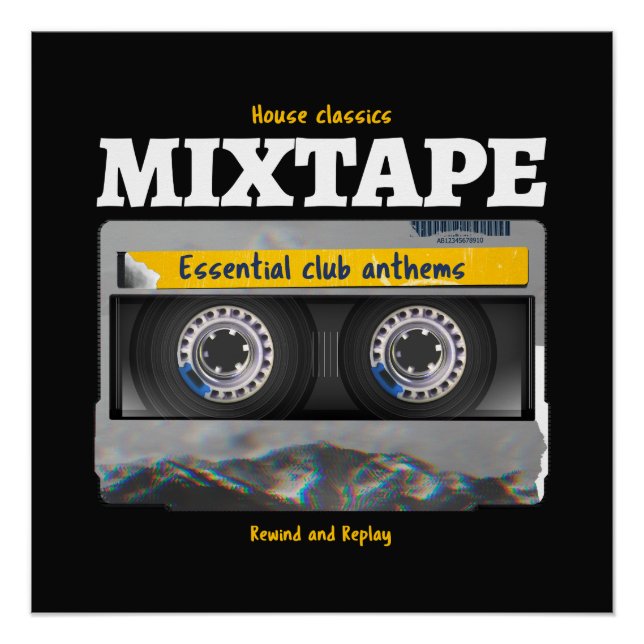 Poster Classics de la maison Mixtape Club Anthems (Devant)