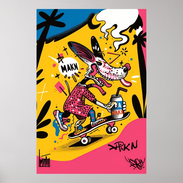 Poster classique américain de design de tatouage (Devant)