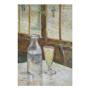 Poster Classique Van Gogh Café Paris Absinthe Art