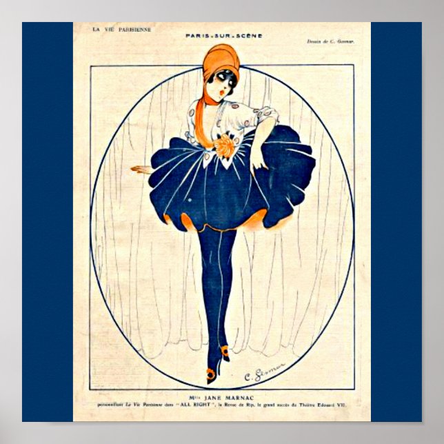 Poster classique/Vintage-Charles Gesmar 8 (Devant)