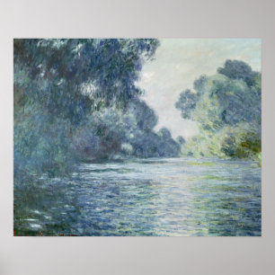 Poster Claude Monet Branche de la Seine près de Giverny