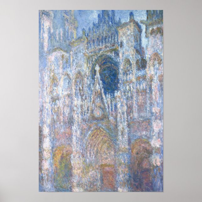 Poster Claude Monet | Cathédrale de Rouen (Devant)