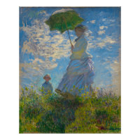 Claude Monet Femme avec un parasol