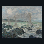 Poster Claude Monet - Fishing Nets at Pourville<br><div class="desc">Fishing Nets at Pourville by Claude Monet, 1882. Claude Monet was a founder of French Impressionist painting, and the most consistent and prolific practitioner of the movement's philosophy of expressing one's perceptions before nature, especially as applied to plein-air landscape painting. The term "Impressionism" is derived from the title of his...</div>