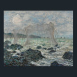 Poster Claude Monet - Fishing Nets at Pourville<br><div class="desc">Fishing Nets at Pourville by Claude Monet, 1882. Claude Monet was a founder of French Impressionist painting, and the most consistent and prolific practitioner of the movement's philosophy of expressing one's perceptions before nature, especially as applied to plein-air landscape painting. The term "Impressionism" is derived from the title of his...</div>