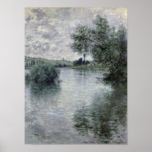 Poster Claude Monet La Seine à Vetheuil, 1879