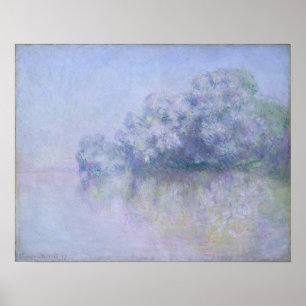 Poster Claude Monet � le aux Orties près de Vernon