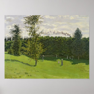 Poster Claude Monet   le train dans le pays, c.1870-71