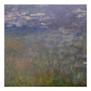 Poster Claude Monet - Nymphéas