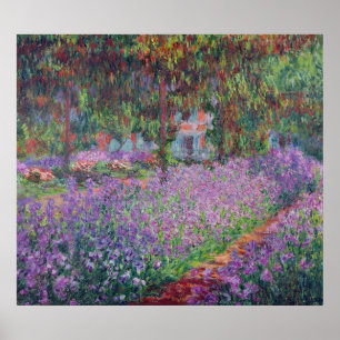 Poster Claude Monet The Artist's Garden at Giverny