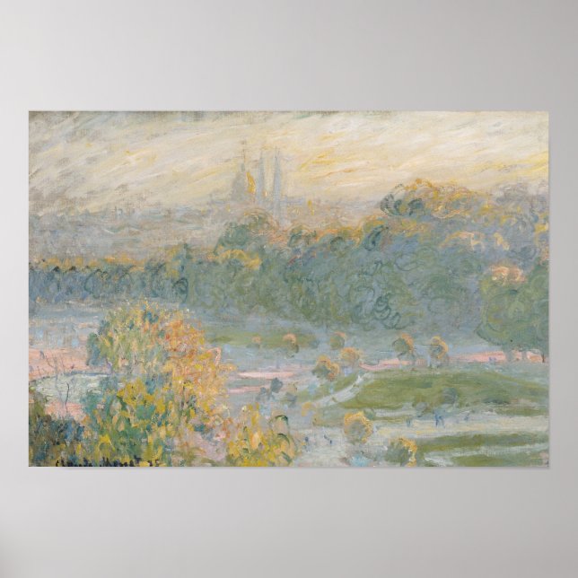 Poster Claude Monet | The Tuileries  1875 (Devant)
