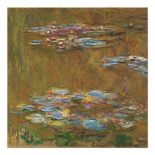 Poster Claude Monet The Water Lily Pond GalleryHD