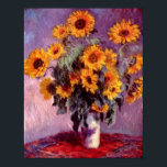Poster Claude Monet - Vie morte : Tournesols<br><div class="desc">Encore de la vie : Tournesols de Claude Monet. Grand tableau intitulé Still life : Sunflowers,  réalisé par Claude Monet.</div>