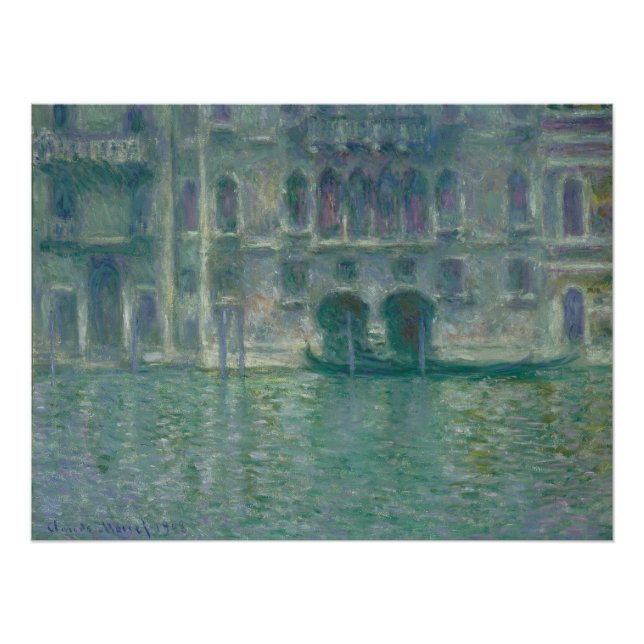 Poster Claude Monet | Vue panoramique de l'Ile-de-France (Devant)