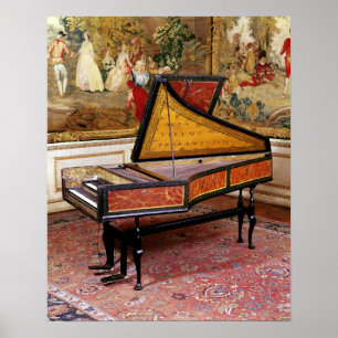 Poster Clavecin, 1634